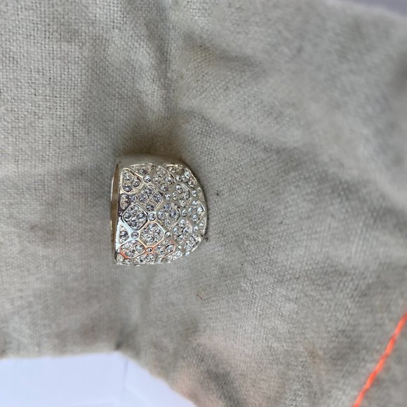 Alexis Bittar Silver Encrusted Ring - Picture 3 of 4